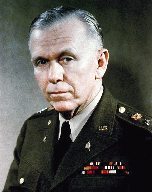 Portrait of George Marshall