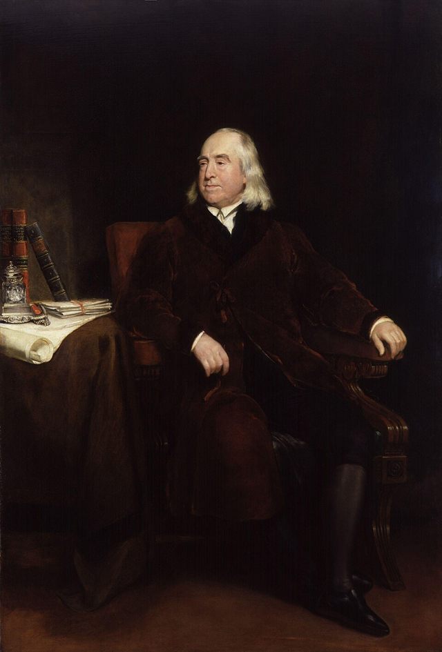 Portrait of Jeremy Bentham