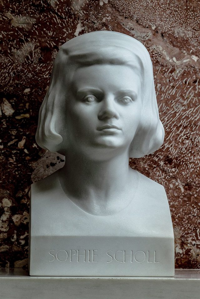 Portrait of Sophie Scholl