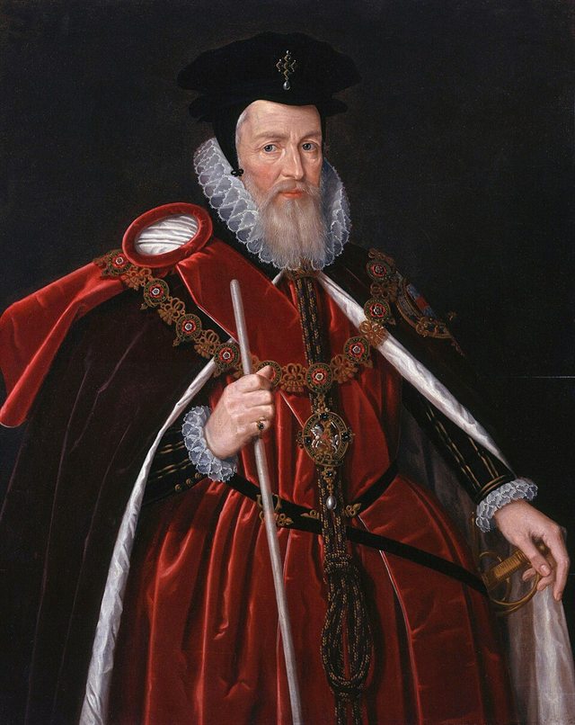 Portrait of William Cecil