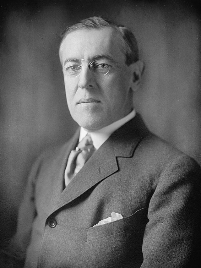 Portrait of Woodrow Wilson